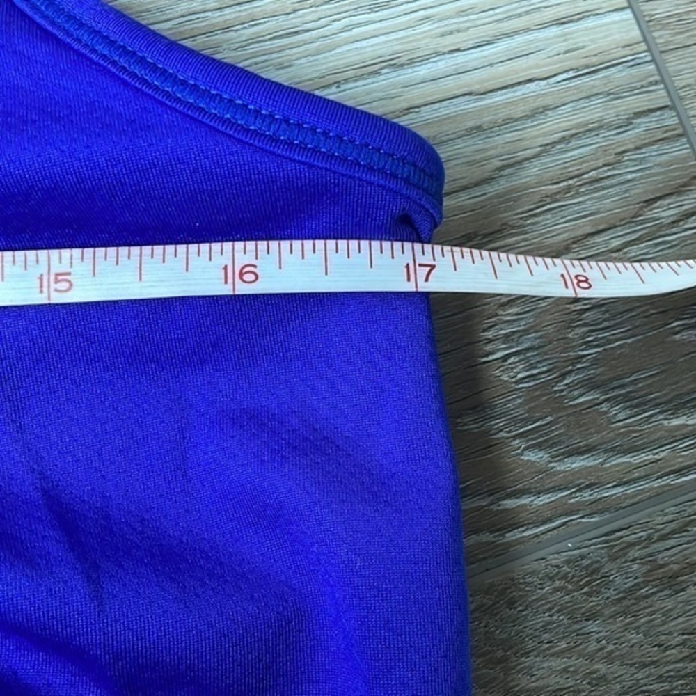 Zuma Blu top NEW Size Small Royal blue vibrant cycling athletic top - Picture 4 of 8